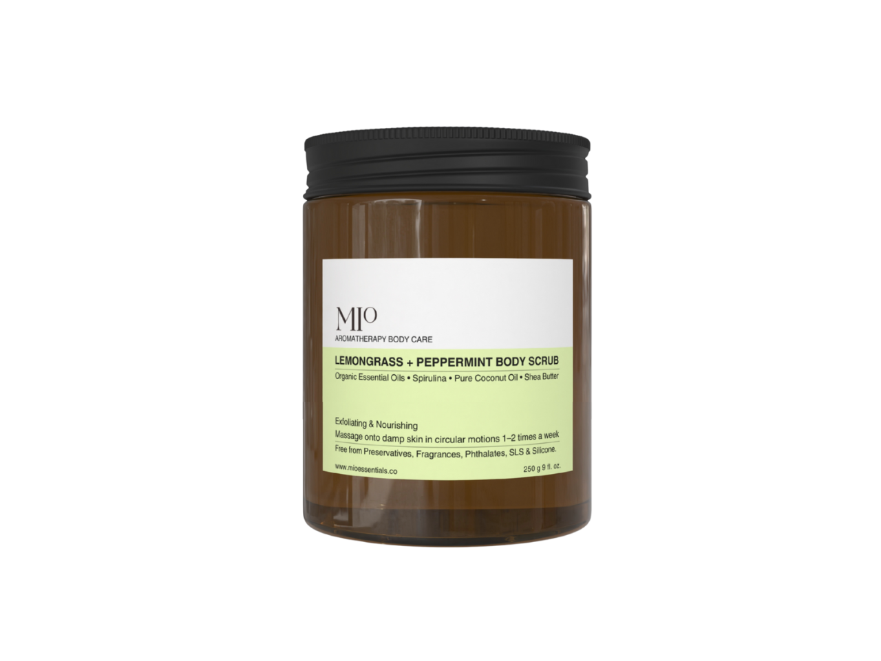 Lemongrass + Peppermint Body Scrub